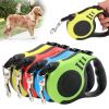 3/5M Dog Leash Durable Leash Automatic Retractable Walking Running Leads Dog Cat Leashes Extending Dogs Pet Products - red - 5m