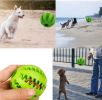 Pet Dog Toy Interactive Rubber Balls Pet Dog Cat Puppy Chew Toys Ball Teeth Chew Toys Tooth Cleaning Food Balls Hond Spel - Green-6cm