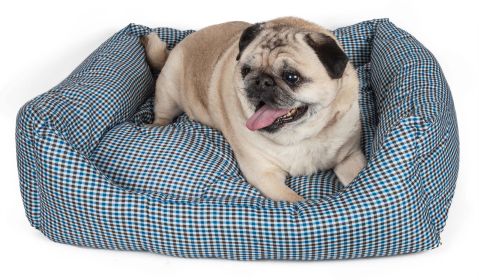 Wick-Away Nano-Silver and Anti-Bacterial Water Resistant Rectangular Dog Bed - Large