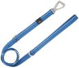 Pet Life 'Advent' Outdoor Series 3M Reflective 2-in-1 Durable Martingale Training Dog Leash and Collar - Blue - Medium