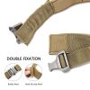 Tactical Pet Collar; Dog Collar With Handle; Military Heavy Duty Dog Collars For Medium Large Dogs - Khaki - M