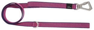 Pet Life 'Escapade' Outdoor Series 2-in-1 Convertible Dog Leash and Collar - Pink - Large