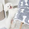 1pc Pet Bed Mat; Thickened Cat And Dog Sleeping Pad; Warm Double-sided Blanket Kennel - S