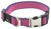 Pet Life 'Escapade' Outdoor Series 2-in-1 Convertible Dog Leash and Collar - Pink - Large