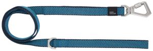 Pet Life 'Escapade' Outdoor Series 2-in-1 Convertible Dog Leash and Collar - Blue - Medium